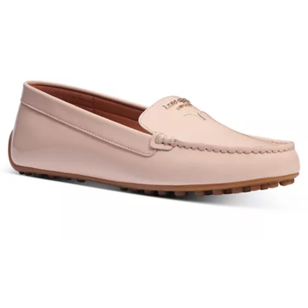 Kate Spade Tan Patent Leather Loafers Size 9. 5